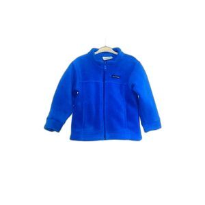 Kids Blue Columbia Fleece Jacket Size 2T